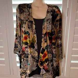 Cocoon House vintage cardigan boho large